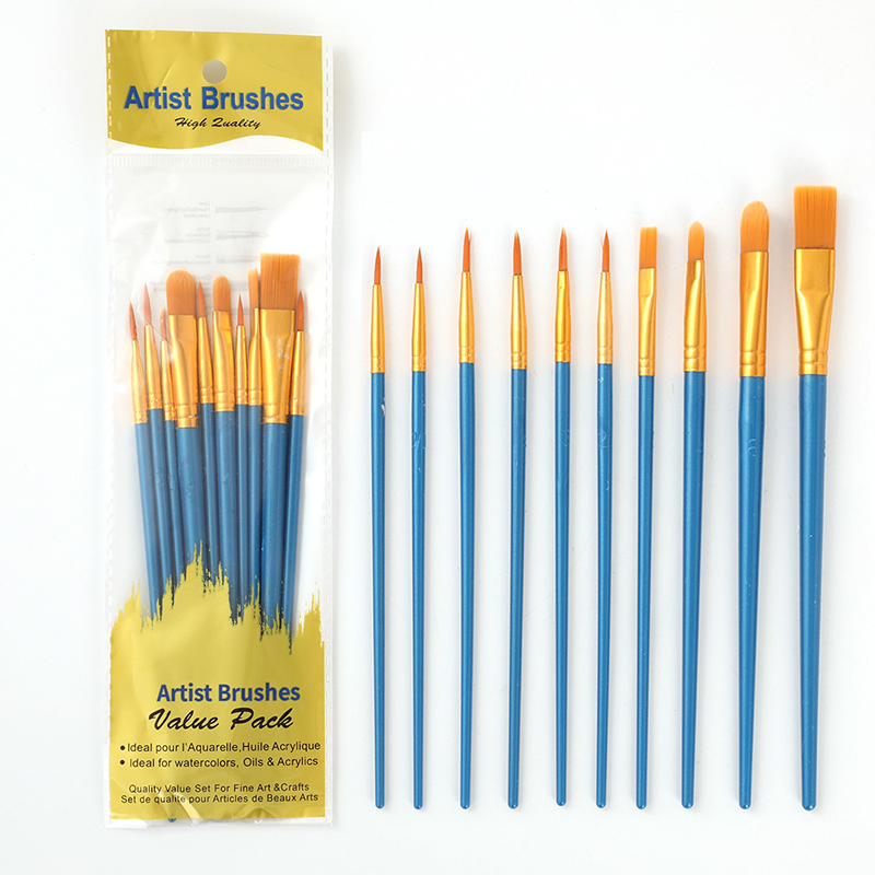 10Pcs Pearlescent Plastic Rod  - Gouache Paint Set recension och pris