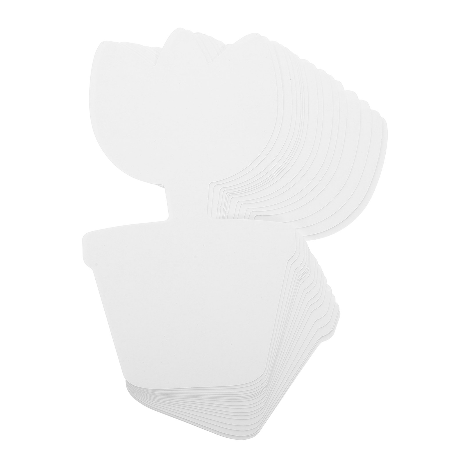20Pcs DIY Unpainted Flower Pot - Art Craft Cardboard recension och pris