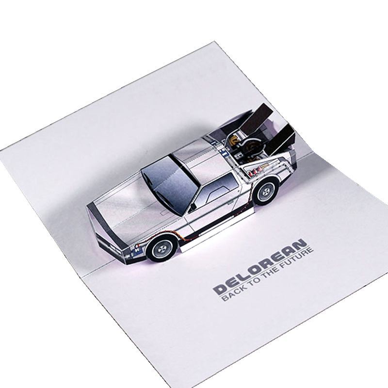 Back To The Future POP-UP Card - Art Craft Cardboard recension och pris