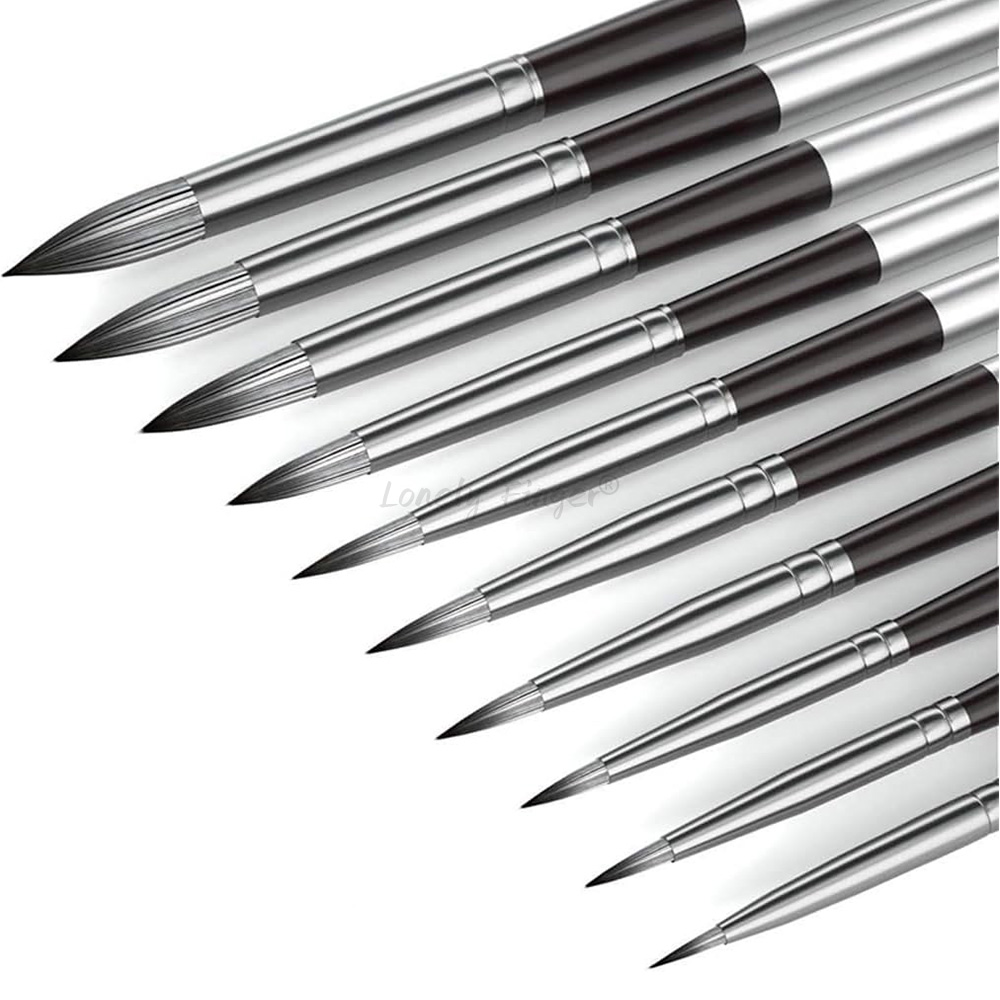 10pcs Round Watercolor Paint B - Gouache Paint Set recension och pris