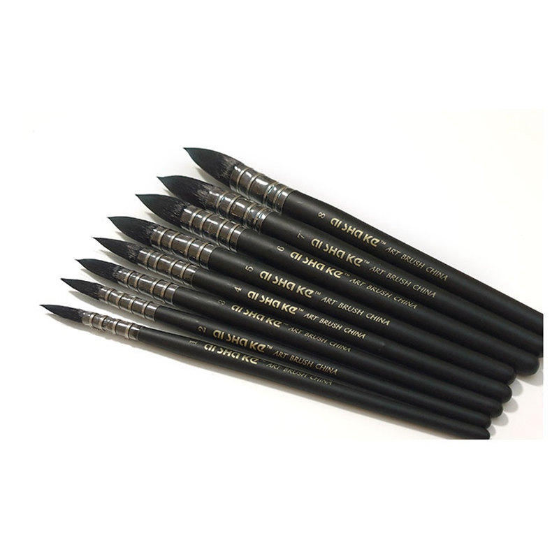 1pc Mop Watercolor Paint Brush - Gouache Paint Set recension och pris