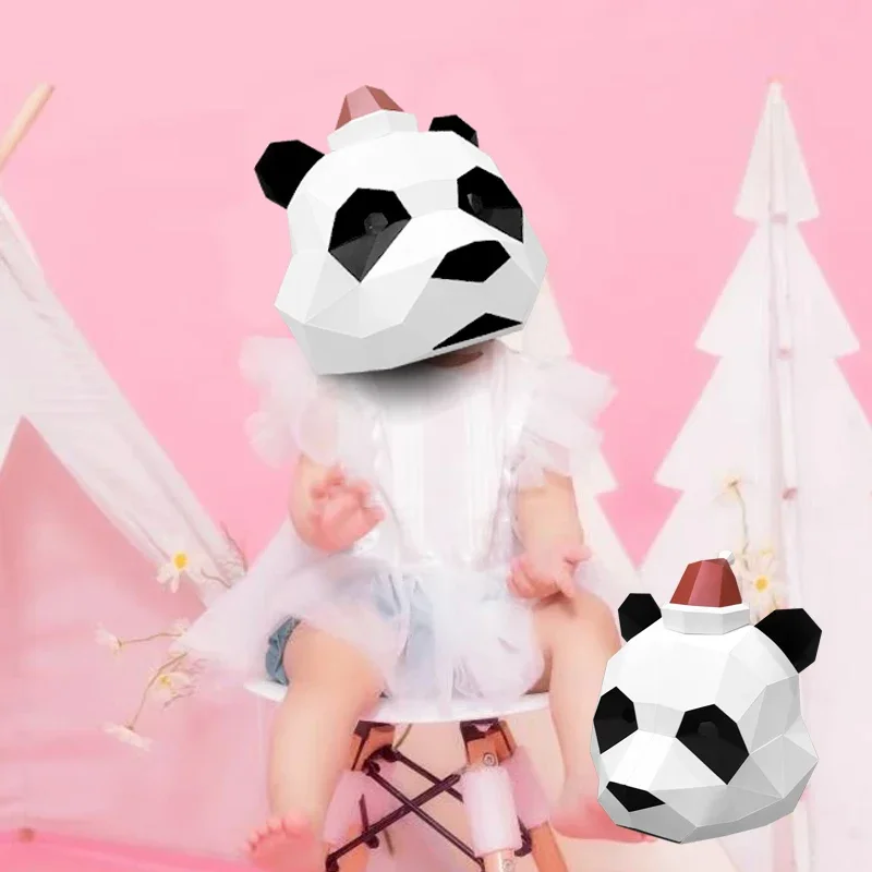 Christmas Panda Mask Paper Mod - Art Craft Cardboard recension och pris