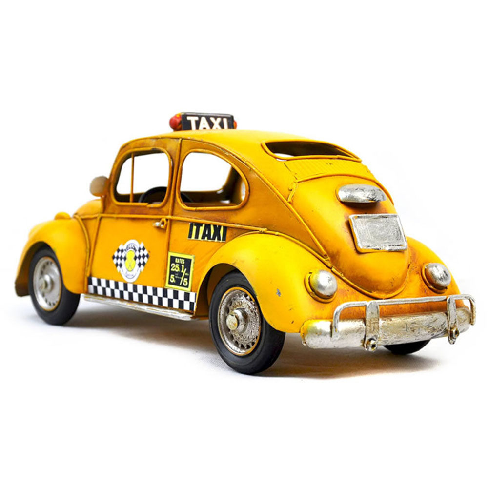 Metal Taxi Car Model Vintage T - Art Craft Bar recension och pris