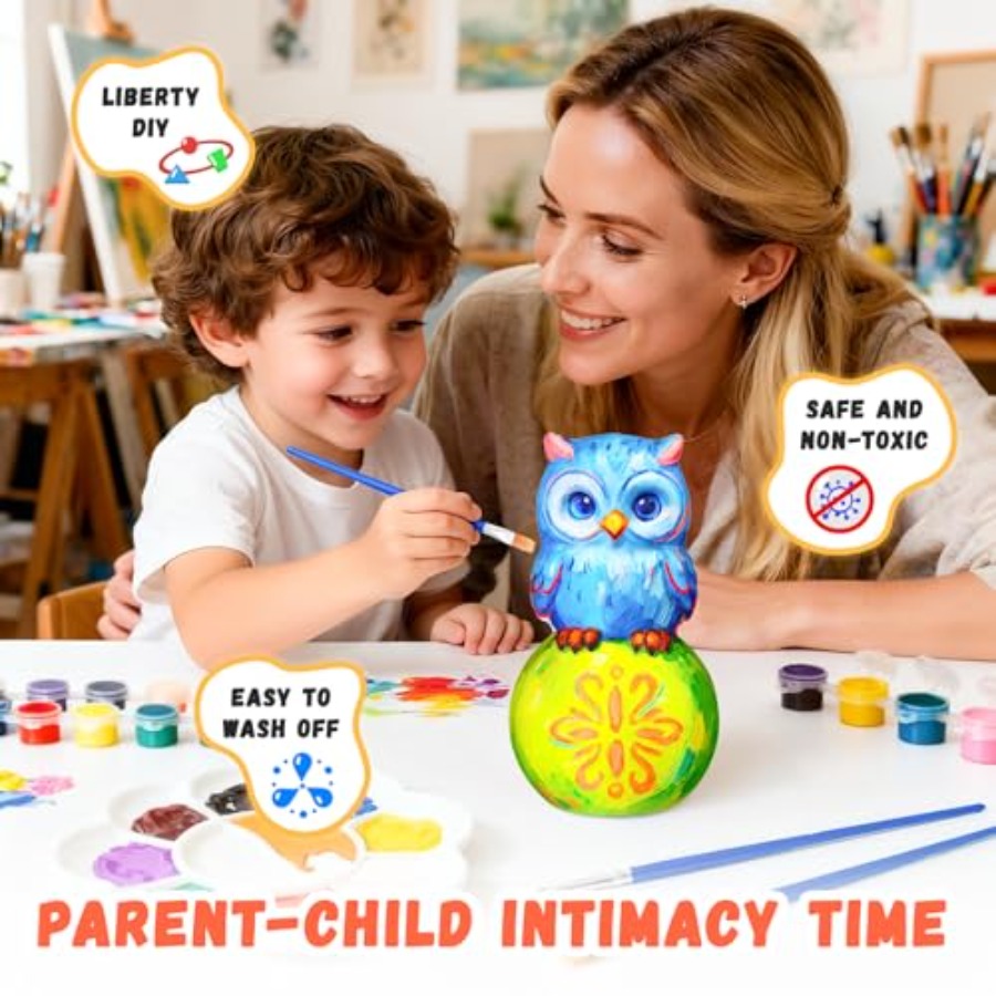 Paint Your Own Lamp Kit, Arts  - Art Craft Kit recension och pris