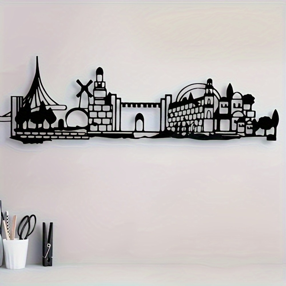 CIFBUY Metal Wall Art Jerusale - Art & Craft Paper For Kids recension och pris