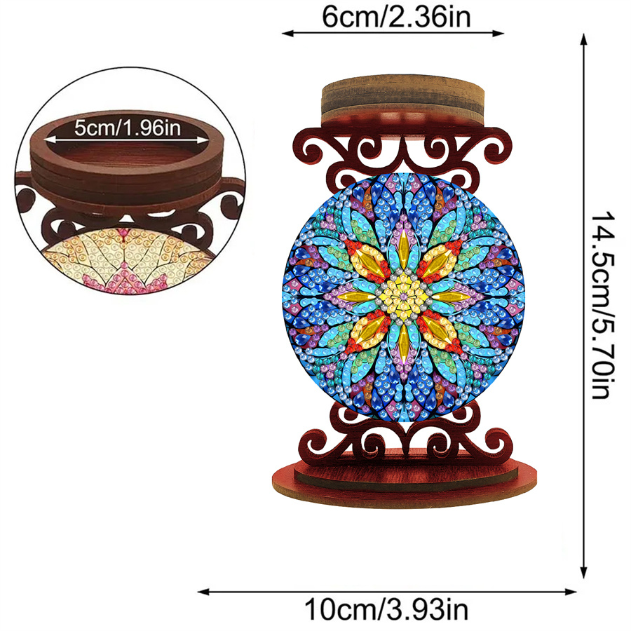 Flower candle holder Halloween - Art Craft Kit recension och pris
