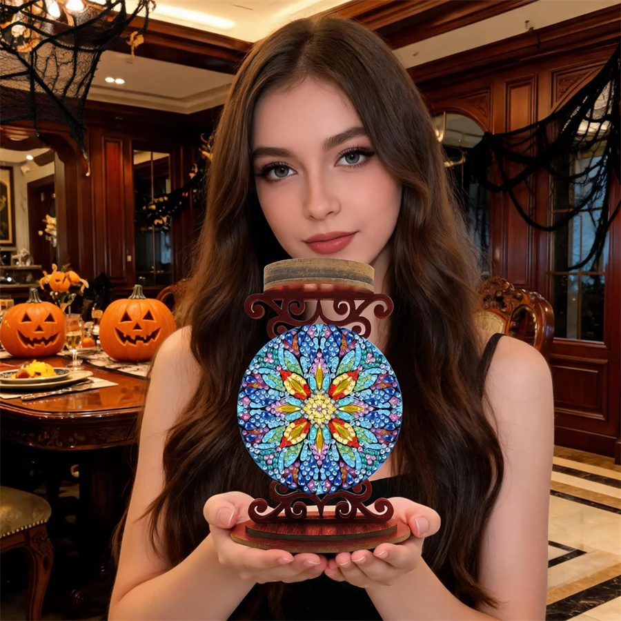 Flower candle holder Halloween - Art Craft Kit recension och pris