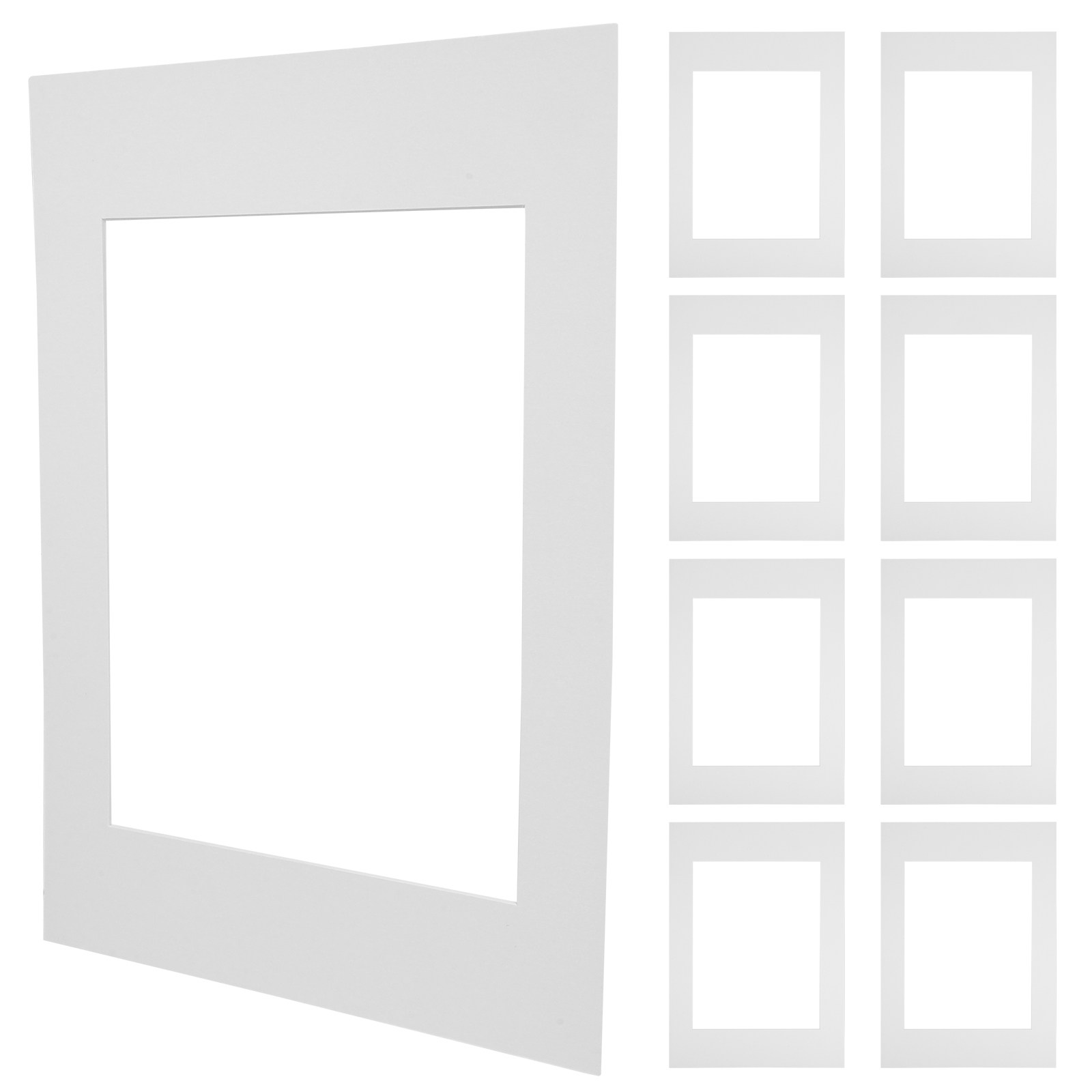10Pcs White Cardboard Picture  - Art Craft Cardboard recension och pris