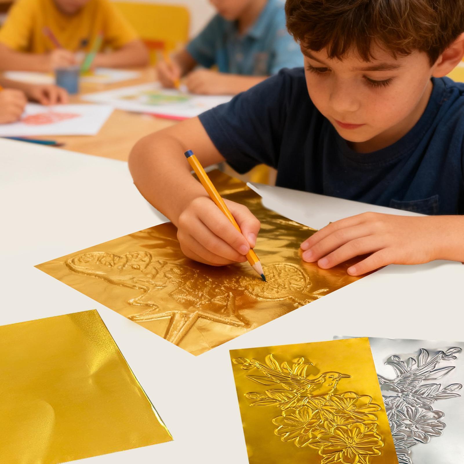 Foil Paper For Crafts 100 Piec - Art Craft With Paper recension och pris