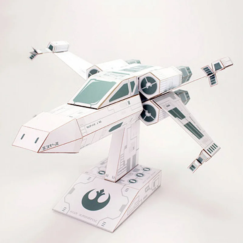 X-WING Fighter White Paper Mod - Art Craft Cardboard recension och pris